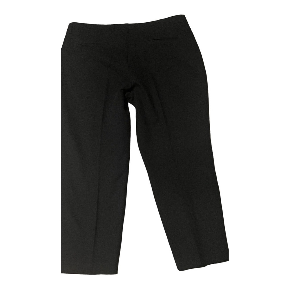 Old Navy Cropped Pants Black Casual NWOT Work Women’s 14 Regular Mid Rise - Picture 11 of 11